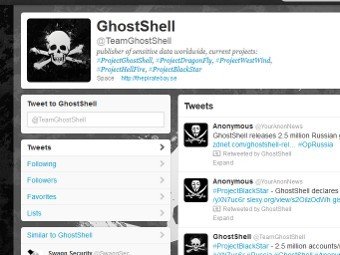 Хакеры GhostShell объявили кибервойну России