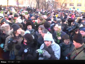 В центре Москвы задержаны Навальный, Собчак, Яшин и Удальцов
