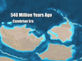 Ученый выложил в Сеть ролик с картой Земли через 100 млн лет