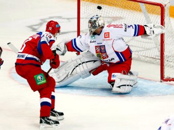 Российские хоккеисты разгромили чехов на Кубке Первого канала