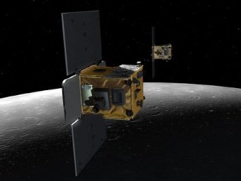 NASA разбило два исследовательских зонда о поверхность Луны