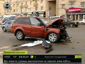 Пьяный сотрудник спецназа МВД протаранил в Москве два авто и троллейбус: есть жертвы
