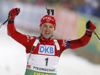 Известный норвежский биатлонист бросил жену из-за Дарьи Домрачевой