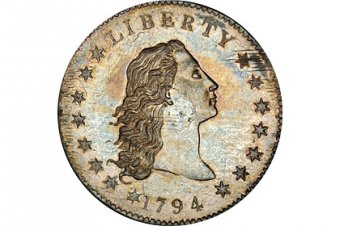 В США монету в 1 доллар продали за  миллионов