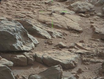 Curiosity снова нашел на Марсе загадочный объект