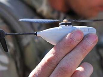 В Афганистане начали использовать вертолет размером с бабочку
