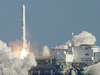 Ракета-носитель "Зенит-3SL" рухнула в Тихий океан