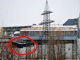 На АЭС в Чернобыле обвалилась крыша