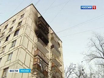 В Москве, дети выжили при падении с 7-го этажа, спасаясь от пожара