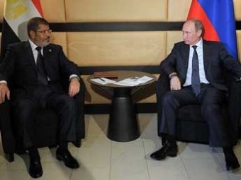 Путин впервые встретился с президентом Египта – встреча прошла у ванной