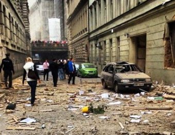 Мощный взрыв произошел в центре Праги: 4 погибших, около 50 раненых