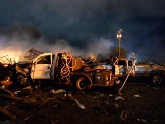 СМИ: взрыв в Техасе прогремел накануне 20-летней годовщины гибели членов секты "Ветвь Давидова"