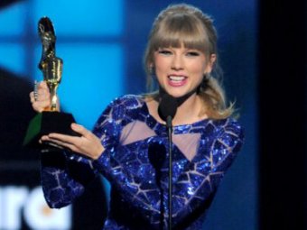 Певица Тейлор Свифт получила восемь наград Billboard