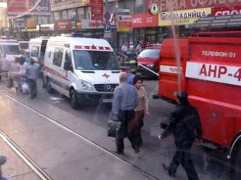 "Взбесившийся" огнетушитель покалечил семь человек в московском кафе