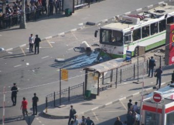 В Москве в рейсовом автобусе произошел взрыв