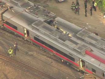 В США столкнулись два поезда: 60 человек ранены