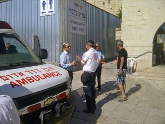 В Иерусалиме возле Стены Плача охранник застрелил мужчину