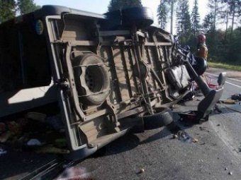 В Белоруссии произошло ДТП с участием машины из России: погибли 9 человек