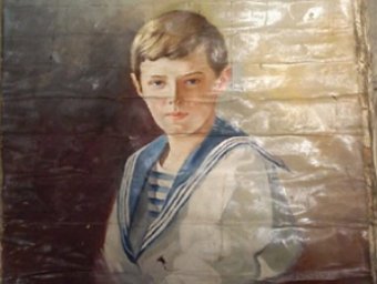 Уникальная находка: в Царском Селе обнаружен портрет цесаревича Алексея