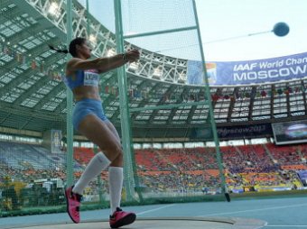 Российская метательница молота взяла золото чемпионата мира в Москве