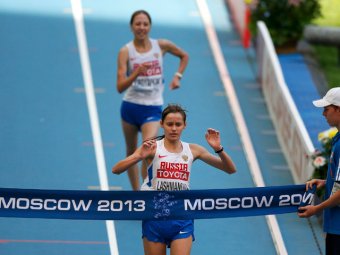 На ЧМ по легкой атлетике россиянки взяли "золото" и "серебро"