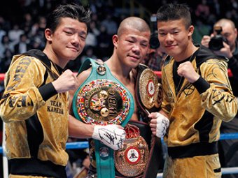 Японские боксеры Камеда побили рекорд братьев Кличко