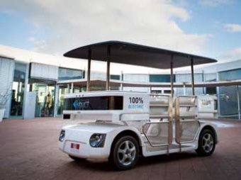 На дороги Сингапура запустили первый в мире беспилотный автобус