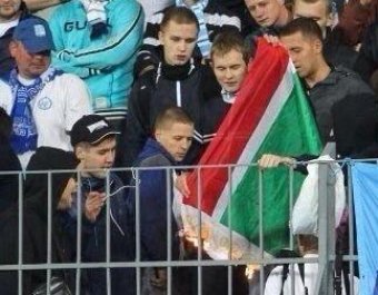 Фанатов "Зенита" будут судить за сожжение флага Чечни