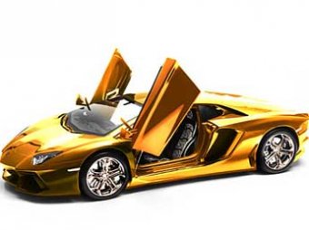 В ОАЭ продают самый дорогой в мире автомобиль из золота и бриллиантов
