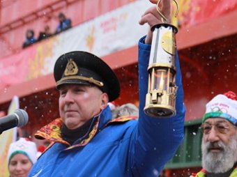 Олимпийский огонь пройдет путь от Мурманска к Северному полюсу на ледоколе «50 лет Победы»