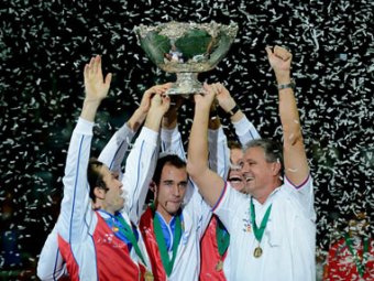 Сборная Чехии снова завоевала Кубок Дэвиса