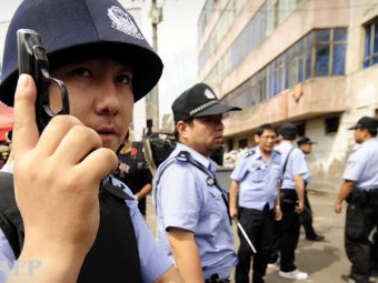 В Китае при штурме полиции погибли 16 человек