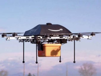 Amazon первым в мире будет доставлять заказы на беспилотниках