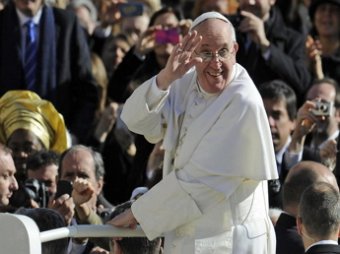 Папа Римский Франциск признан человеком года по версии журнала Time
