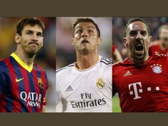 FIFA: определена тройка претендентов на «Золотой мяч» — 2013 г.