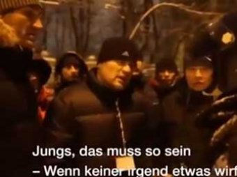 В Сети появилось видео, на котором Кличко подговаривает "Беркут" к драке