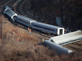 Выяснилась причина аварии поезда в Нью-Йорке