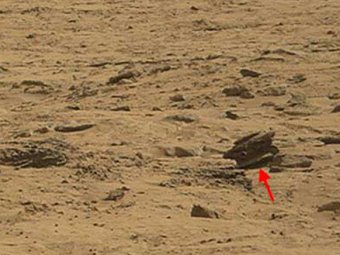 Curiosity заснял на Марсе странные артефакты