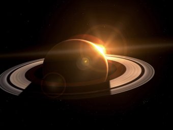 Cassini сфотографировал "шестигранный шторм" на Сатурне