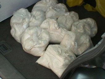 Гаишники Воронежской области обнаружили в автомобиле 100 кг героина