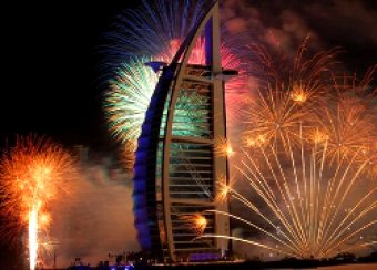 Новогодний фейерверк в Дубае занесен в Книгу рекордов Гиннеса