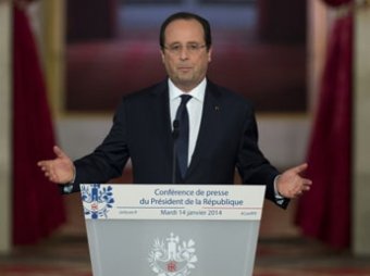 Французские СМИ узнали о беременности подруги Франсуа Олланда