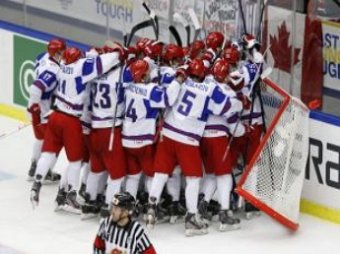 Российские хоккеисты  победили команду США