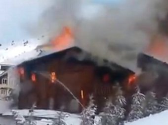 Российские туристы сожгли шикарный отель в Испании