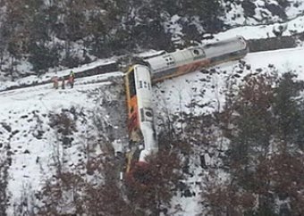При крушении поезда в Альпах погибла россиянка
