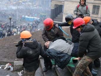 Беспорядки в Киеве: боевики применили против милиции яд (ФОТО, ВИДЕО)