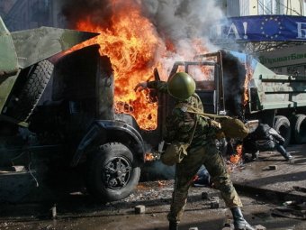 «Беркут» нашел на баррикадах доказательство проплаченности Майдана