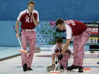 Керлинг-2014: мужская сборная России обыграла сборную Швейцарии