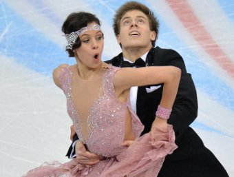 ОИ-2014: российские фигуристы стали третьими после короткого танца