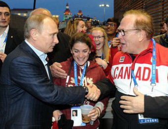 Канадскую конькобежку раскритиковали на родине за фото с Путиным